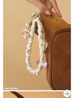 POP MART Baby Molly Winter Fit Check Have A Hot Boba Lanyard Blindbox